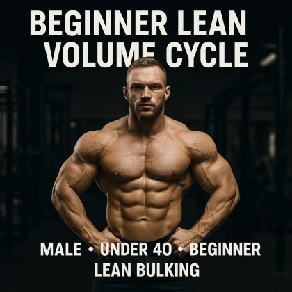 Beginners Lean Bulk Cyclus